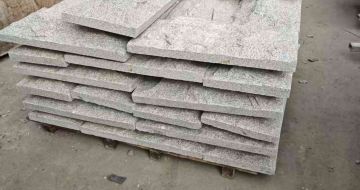 三明芝麻白蘑菇石，自然面