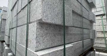 三明芝麻白路牙石 马路牙子