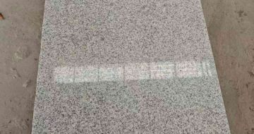 三明芝麻白光面毛板