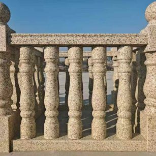 三明黄金麻花瓶柱 阳台栏杆