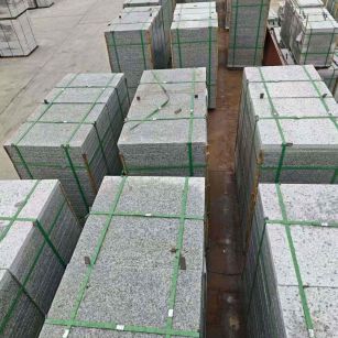 三明芝麻白地铺板  地铺石