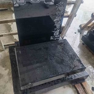 三明花岗岩墓碑石 墓碑 套墓