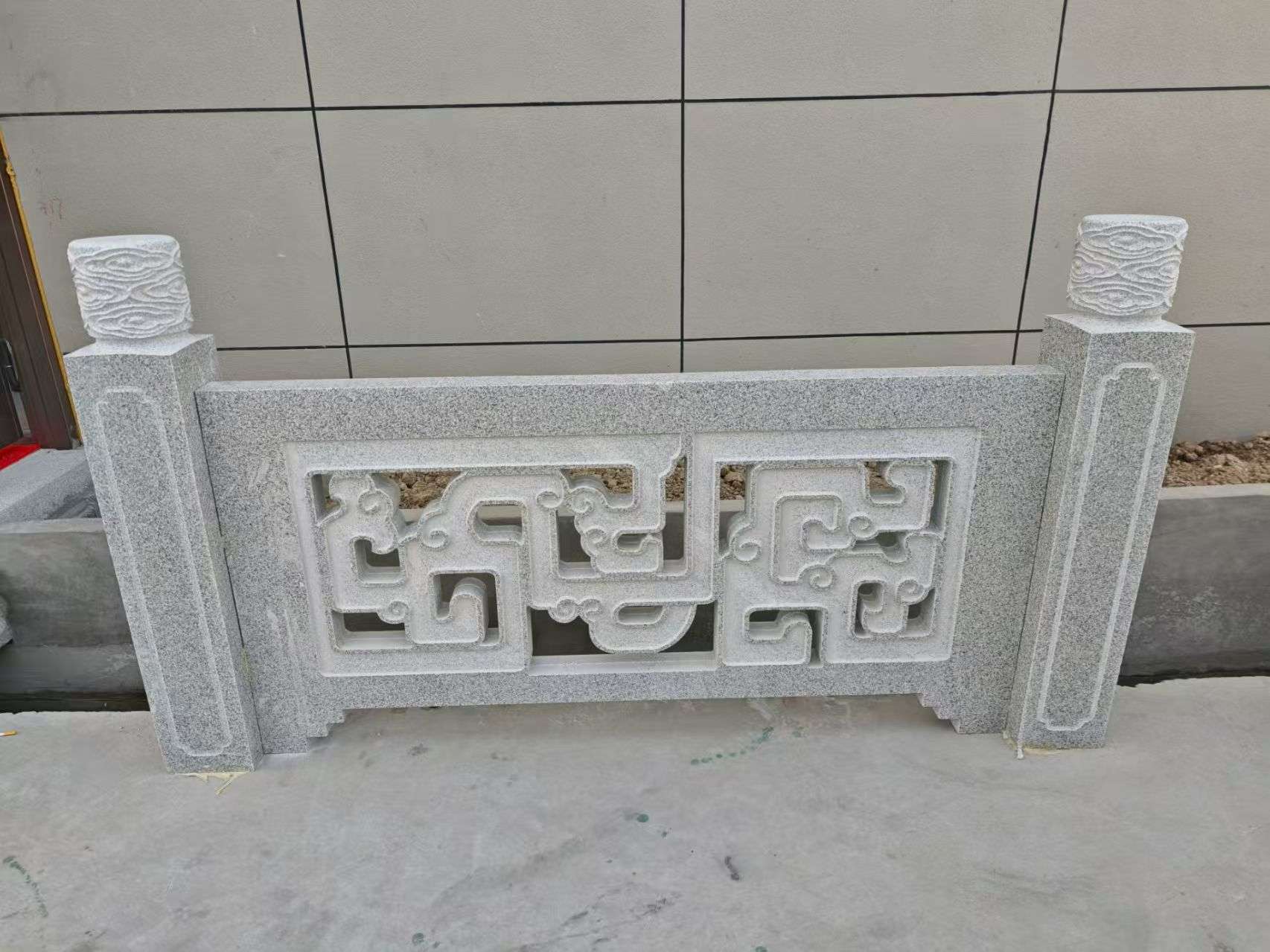 三明芝麻白河道栏杆 桥栏杆